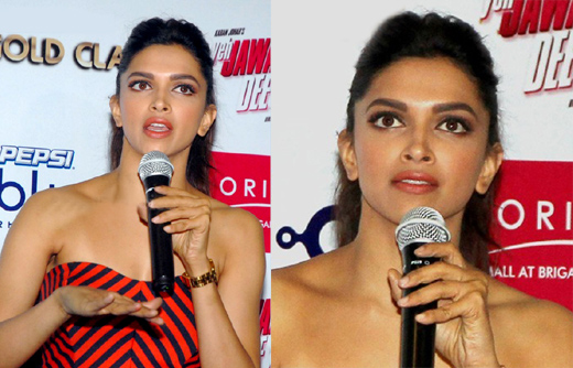 Deepika Padukone in bangalore